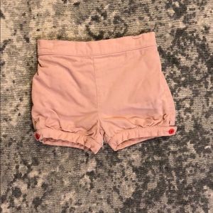 Baby Boden Pink Cord Heart-Pocket Shorts, 12-18 M
